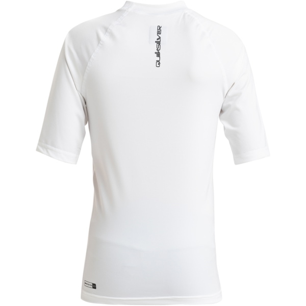 2026 Quiksilver Junior Everyday Short Sleeve Rash Vest AQBWR03064 - White